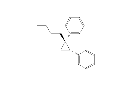 r-1-Butyl-1,t-2-diphenylcyclopropane