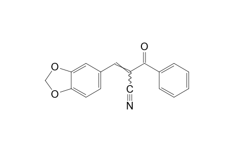 alpha-benzoyl-3,4-(methylenedioxy)cinnamonitrile