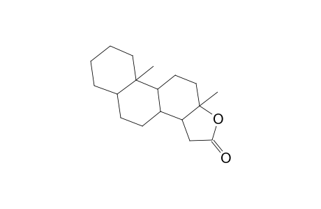 17-Oxaandrostan-16-one, (5.alpha.)-