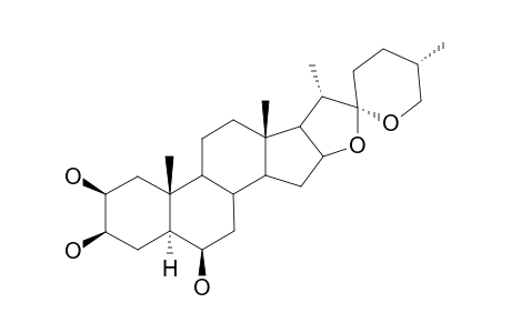 PORRIGENIN-A;(25R)-5-ALPHA-SPIROSTAN-2-BETA,3-BETA,6-BETA-TRIOL