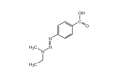 p-(3-ethyl-3-methyl-1-triazeno)benzoic acid