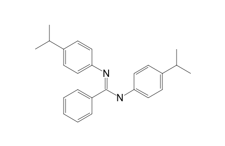 Benzenecarboximidamide, N,N'-bis[4-(1-methylethyl)phenyl]-