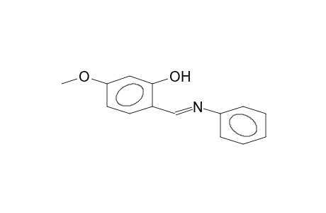 5-METHOXY-2-(PHENYLIMINOMETHYL)-PHENOL