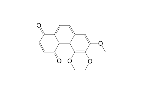 5,6,7-TRIMETHOXY-1,4-PHENANTHRENQUINONE