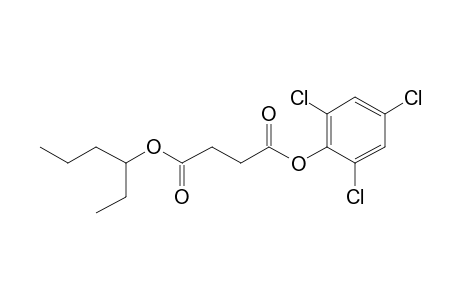 Succinic acid, 2,4,6-trichlorophenyl 3-hexyl ester