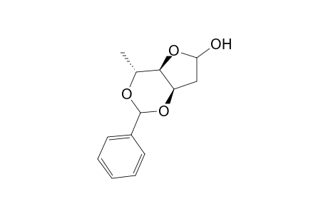 3,5-O-Benzylidene-2,6-dideoxy-D-arabino-hexofuranose