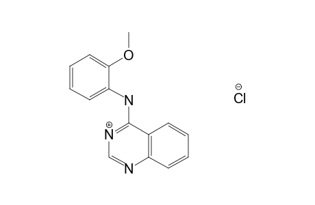 4-(o-anisidino)quinazoline, monohydrochloride