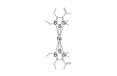 Nickel, bis[(3,4,.alpha.3,.beta.3-.eta.)-4,5-diethyl-2,2-dimethyl-3-(1-methylethenyl)-1-thia-2-sila-5-boracyclopent-3-ene-B5,S1]-