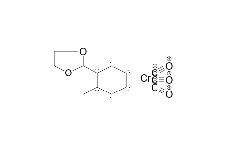 Chromium, tricarbonyl[2-[(1,2,3,4,5,6-.eta.)-2-methylphenyl]-1,3-dioxolane]-