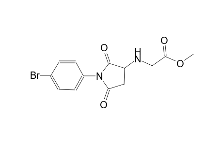 Acetic acid, [[1-(4-bromophenyl)-2,5-dioxo-3-pyrrolidinyl]amino]-, methyl ester