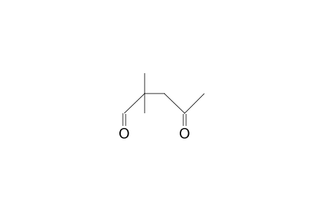 2,2-Dimethyl-4-oxo-pentanal