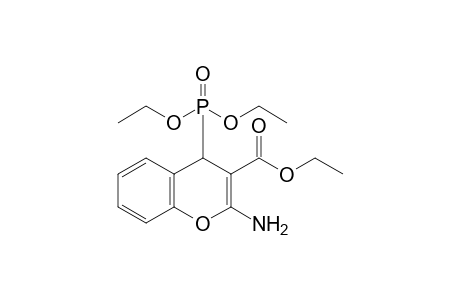 Ethyl 2-amino-4-(diethoxyphosphoryl)-4H-chromene-3-carboxylate