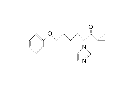 3-Octanone, 4-(1H-imidazol-1-yl)-2,2-dimethyl-8-phenoxy-