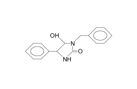 cis-3-Benzyl-5-phenyl-4-hydroxy-2-imidazolidinone