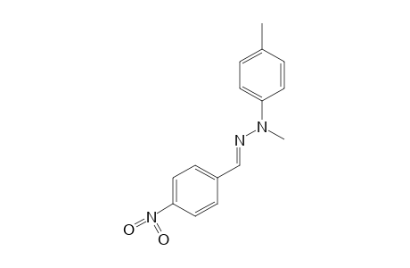 p-nitrobenzaldehyde, methyl p-tolyl hydrazone