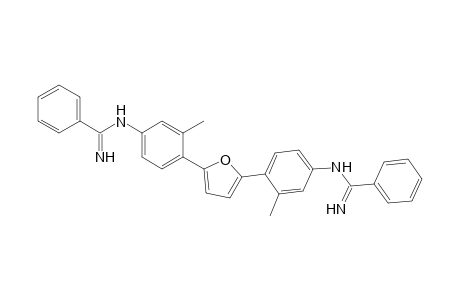 2,5-Bis[4-(benzimidoyl)amino-2-methylphenyl]furan