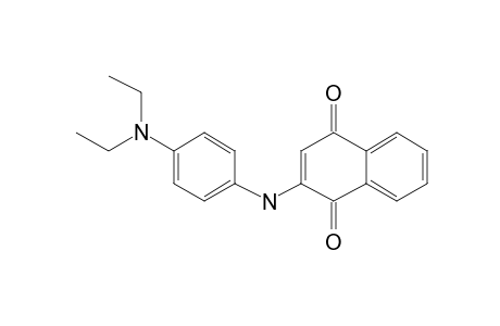 1,4-Naphthalenedione, 2-[[4-(diethylamino)phenyl]amino]-