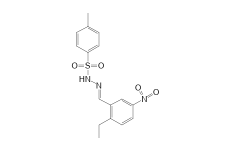 p-toluenesulfonic acid, (2-ethyl-5-nitrobenzylidene)hydrazide