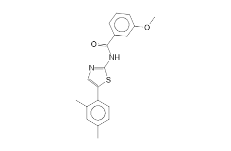 N-[5-(2,4-dimethylphenyl)-1,3-thiazol-2-yl]-3-methoxy-benzamide