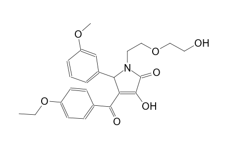 4-(4-ethoxybenzoyl)-3-hydroxy-1-[2-(2-hydroxyethoxy)ethyl]-5-(3-methoxyphenyl)-1,5-dihydro-2H-pyrrol-2-one