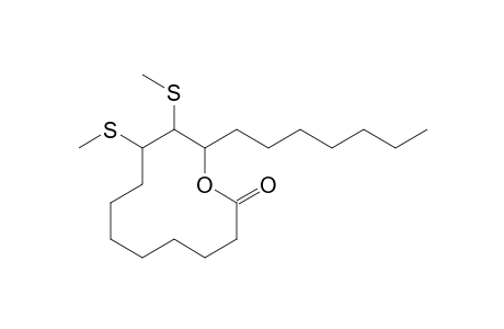 9,10-di(methylsulfanyl)octadecan-11-olide