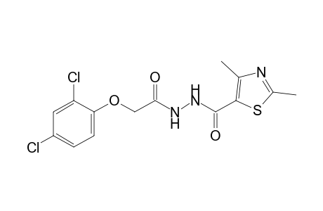 1-[(2,4-dichlorophenoxy)acetyl]-2-[(2,4-dimethyl-5-thiazolyl)carbonyl]hydrazine