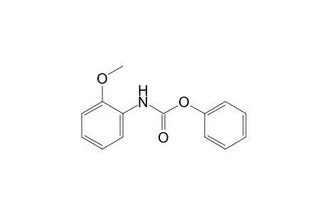 o-methoxycarbanilic acid, phenyl ester