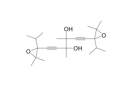 1,5-Hexadiyne-3,4-diol, 1,6-bis[3,3-dimethyl-2-(1-methylethyl)oxiranyl]-3,4-dimethyl-