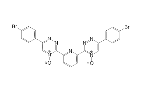 2,5-Bis[6-(4-bromophenyl)-1,2,4-triazin-3-yl 4-oxide]pyridine