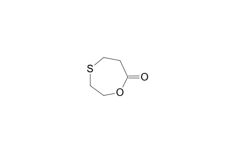 7H-1,4-Oxathiepin-7-one, tetrahydro-