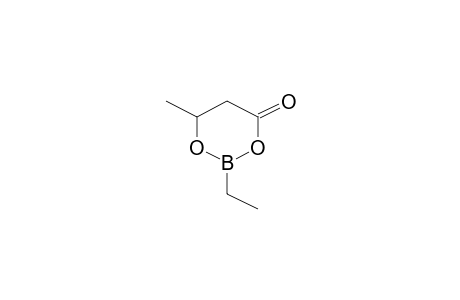 1,3,2-Dioxaborinane, 2-ethyl-6-methyl-4-oxo-