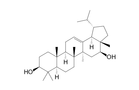 3.beta.,16.beta.-Dihydroxy-Lup-12-ene