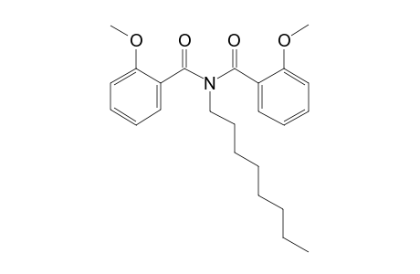 Benzamide, 2-methoxy-N-(2-methoxybenzoyl)-N-octyl-