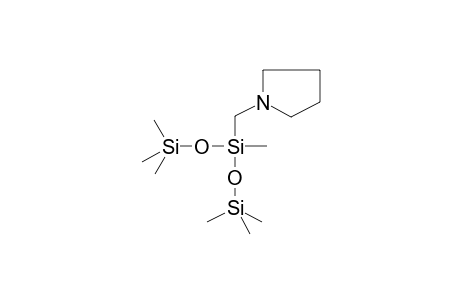 METHYLBIS(TRIMETHYLSILYLOXY)(PYRROLIDINOMETHYL)SILANE