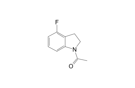 4-Fluoro-2,3-dihydro-1H-indole, N-acetyl-