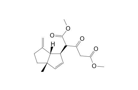 (1S,4S,5S)-4-[1,3-Bis(methoxycarbony)-2-oxopropyl]-1-methyl-6-methylenebicyclo[3.3.0]oct-2-ene