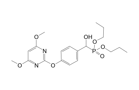 Dipropyl (4-(4,6-dimethoxypyrimidin-2-yloxy)phenyl)(hydroxy)methylphosphonate