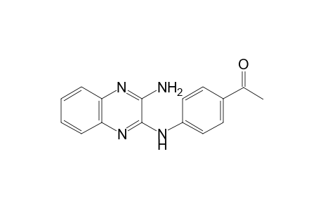 1-(4-((3-aminoquinoxalin-2-yl)amino)phenyl)ethan-1-one