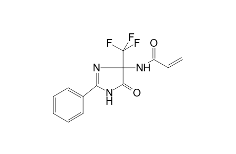 2-Propenamide, N-[4,5-dihydro-5-oxo-2-phenyl-4-(trifluoromethyl)-1H-imidazol-4-yl]-