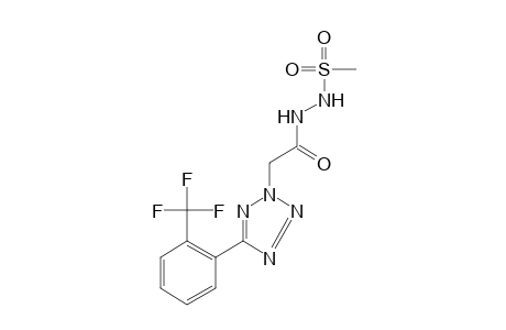 1-(methylsulfonyl)-2-{[5-(alpha,alpha,alpha-trifluoro-o-tolyl)-2H-tetrazol-2-yl]acetyl}hydrazine