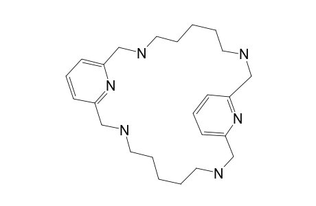 3,9,17,23,29,30-HEXAAZA-TRICYCLO-[23.3.1.1(11,15)]-OCTACONTA-1(29),11(30),12,14,25,27-HEXAENE