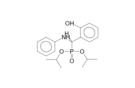 DIISOPROPYL ALPHA-PHENYLAMINO-ORTHO-HYDROXYBENZYLPHOSPHONATE