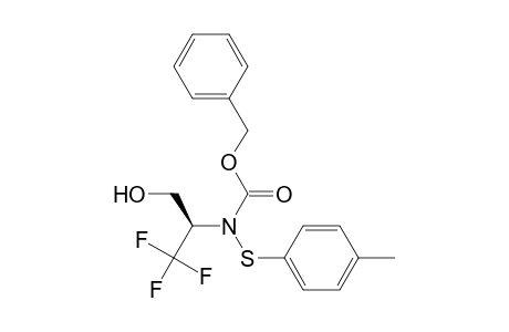 2-[(N-Cbz-N-p-tolylsulfanyl)amino]-3,3,3-trifluoropropanol