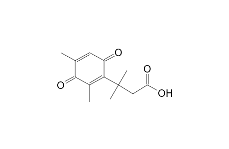 1,4-Cyclohexadiene-1-propanoic acid, .beta.,.beta.,2,4-tetramethyl-3,6-dioxo-