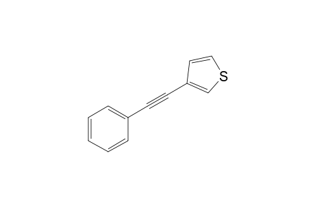 3-(2-Phenylethynyl)thiophene