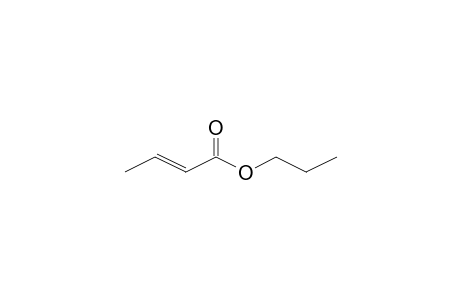 2-Butenoic acid, propyl ester