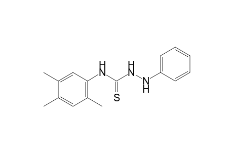 1-Phenyl-3-thio-4-(2,4,5-trimethylphenyl)semicarbazide