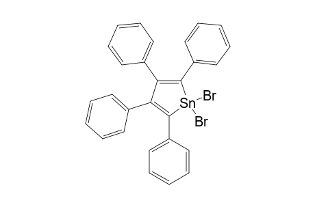 1,1-Dibromo-2,3,4,5-tetraphenyl-1H-stannole