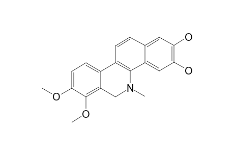 2,3-Dihydroxy-7,8-dimethoxy-5-methyl-5,6-dihydrobenzo[c]phenanthrine