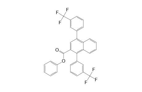 Phenyl 1,4-bis[3-(trifluoromethyl)phenyl]-2-naphthoate